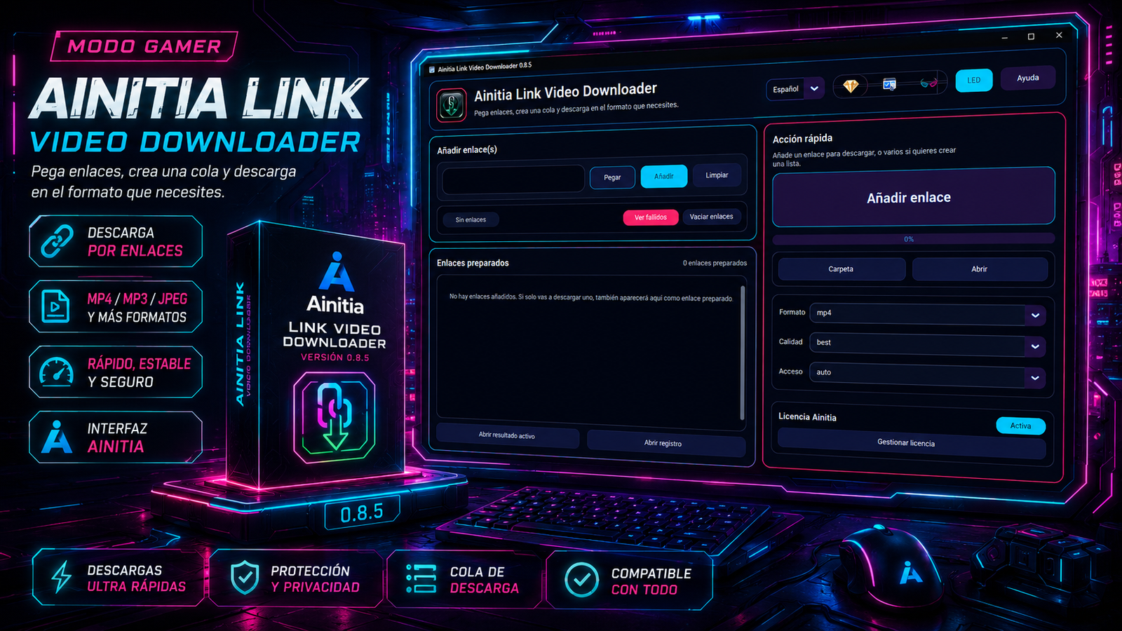 Ainitia Link Video Downloader